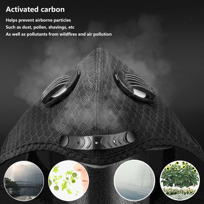 Cycling Face Mask Sport Washab - Anti Pollution Mask review and price