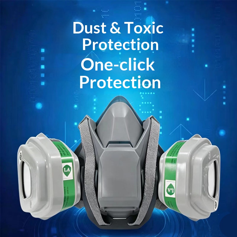 Silicone 6502QL Quick Buckle G - Dust Mask Construction review and price
