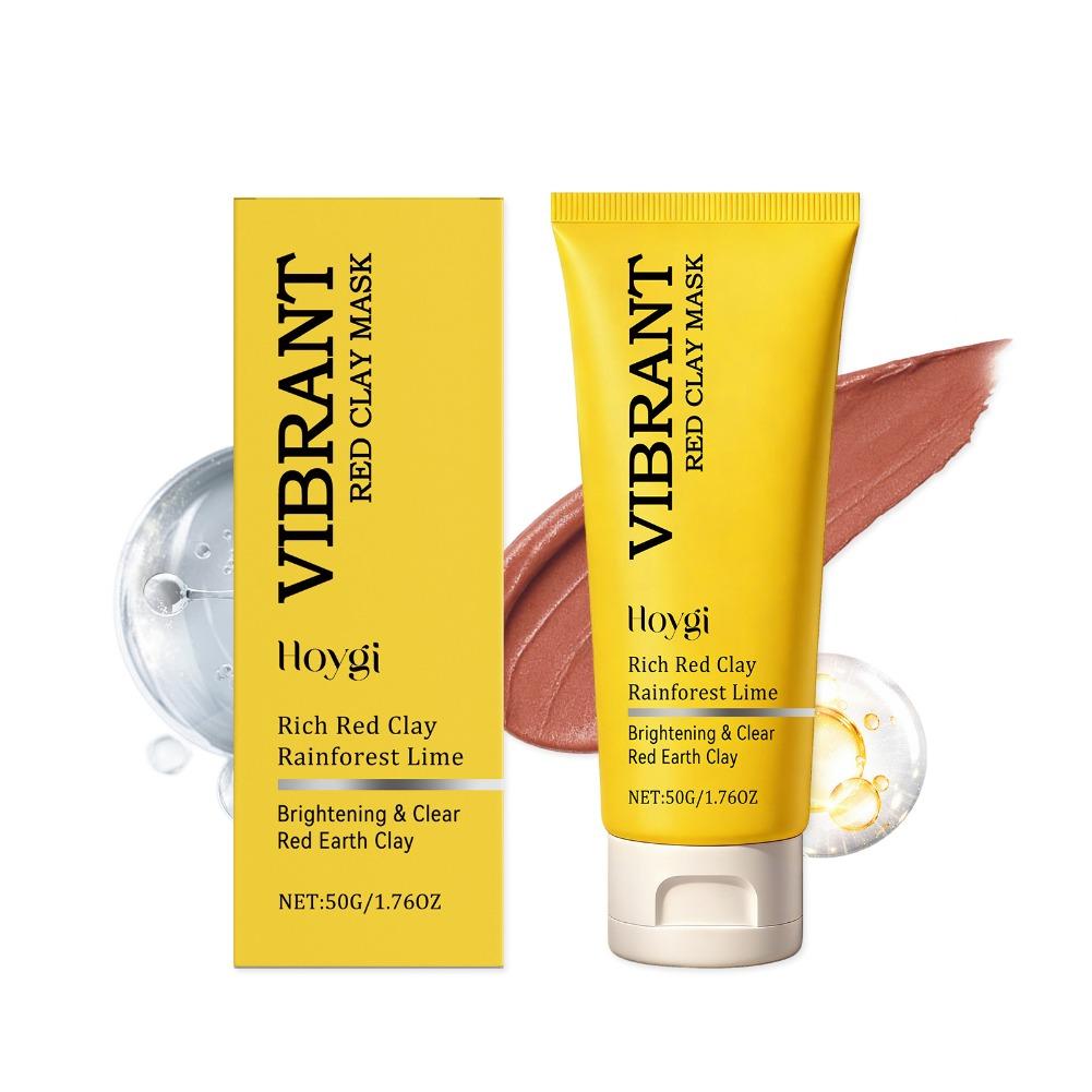 Vibrant Red Clay Mask - Natura - Dust Mask Construction review and price